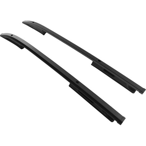 Black Aluminium Roof Rack Rails Side Bars Set For Mitsubishi L200 / Triton 15+ (1/5)