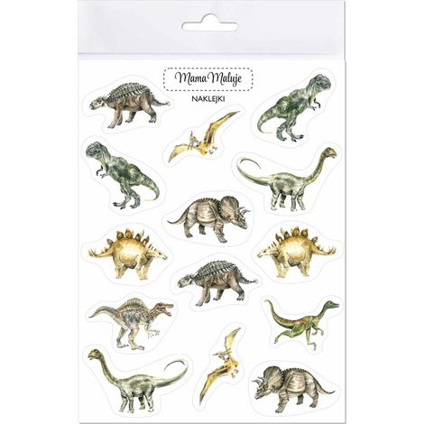 Adesivi di dinosauri