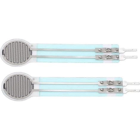 2 Stück Dünnschicht-Drucksensoren (FSR), flexibel, biegeempfindlich, Widerstand, 20 g–3 kg