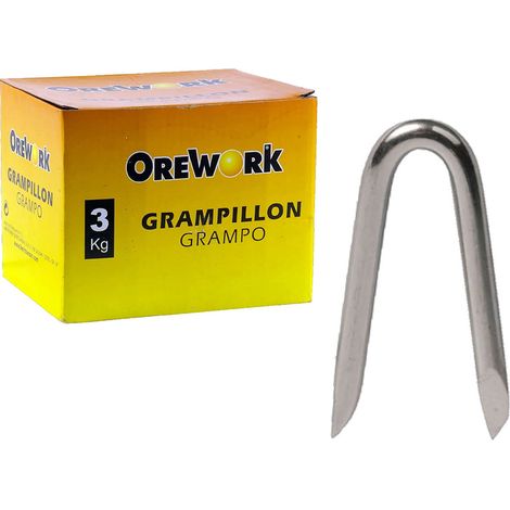Grampillón pulido - 12x30 mm - 3 kg