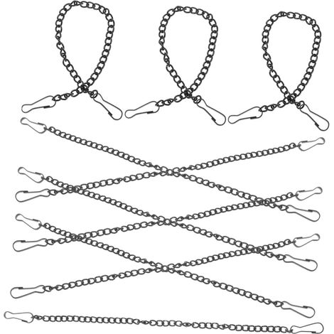 de 20 chaînes avec crochets idéales pour suspendre les