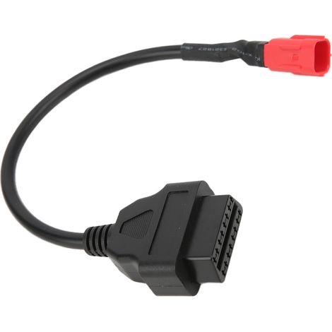 Câble de diagnostic OBD 16 broches vers 6 broches pour moto et scooter (1/5)