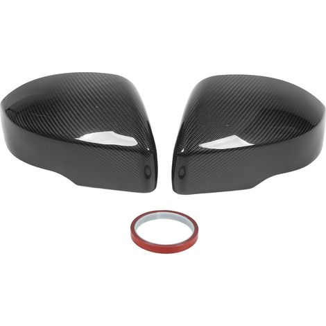 Couvercle de rétroviseur de porte en Fiber de carbone véritable, 2 pièces, remplacement pour Land Rover Range Vogue L405 2013 – 2019 (1/5)