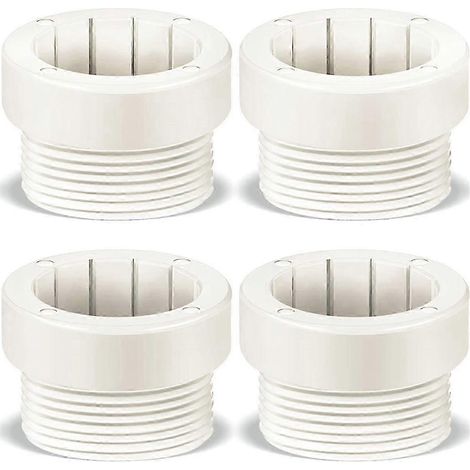 Adaptateur stabilisateur pour parasol de piscine, kit d'adaptateurs filetés, stabilisateur de mât de parasol pour terrasse extérieure Umb js (1/5)