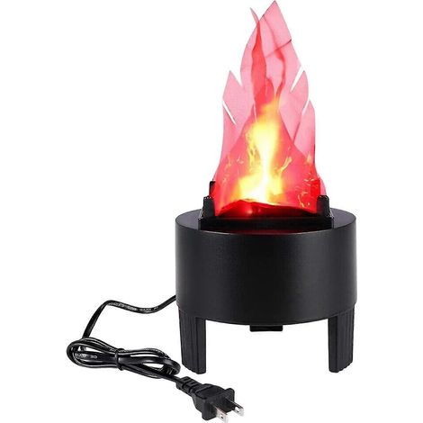 Ornement décoratif en forme de flamme, effet 3D, pour la maison, la table, les fêtes et la décoration saisonnière des pièces.-AquaForge (1/5)