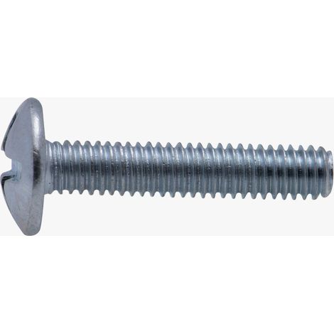 Boulon poêlier zingué Ø 5x20mm – Lot de 20 boulons – Acier zingué pour fixation durable – Tête ronde Philips clé n°8 – Vissal