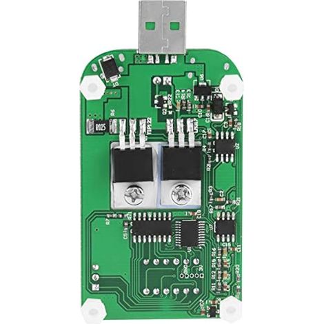 LD35 Chargeur électronique USB avec affichage numérique, testeur de batterie, résistance, tension et courant réglables (1/5)