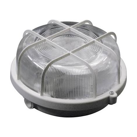 Muller-Licht Plafón de diseño industrial blanco IP44