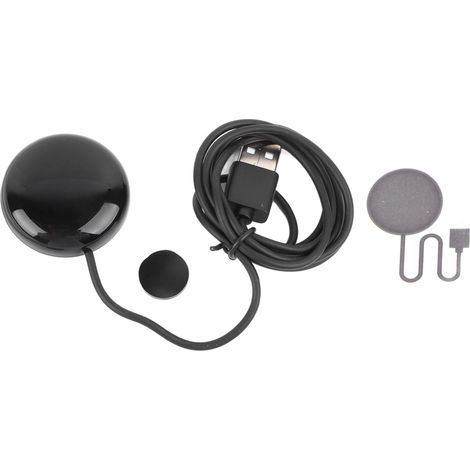 Télécommande universelle IR, contrôle vocal via application mobile, compatible système domotique intelligent. (1/5)