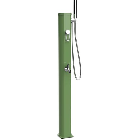 Formidra Jolly Go 20L Solardusche Gartendusche Außendusche 20 Liter Aluminium Green Asseda (1/5)