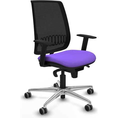 Silla de oficina piqueras y crespo Alares negro espuma inyectada (1/2)