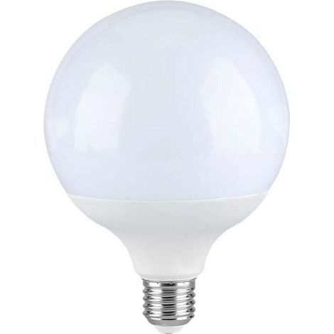 Ampoule LED E27 25W G120 – Angle de faisceau de 200° – Efficacité et économie d'énergie maximales – Blanc froid (6500 K) (1/4)