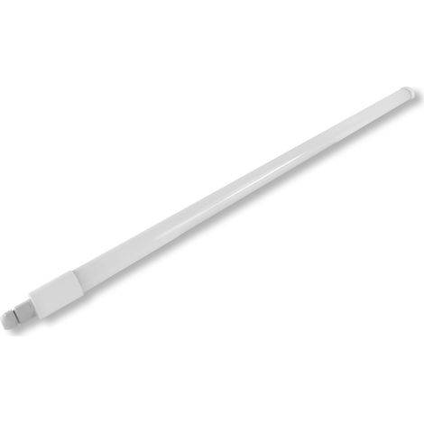 lampe pour pièces humides LED Slim Pro - 146 cm, IP65, 22 W, 2200 lm, idéale comme murale ou plafonnier - atelier, cave, blanche (1/5)