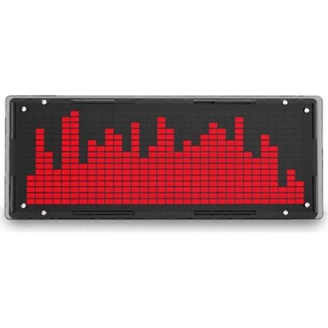 LED-Musikspektrum-Display-Bausatz zum Selberbauen, Rot