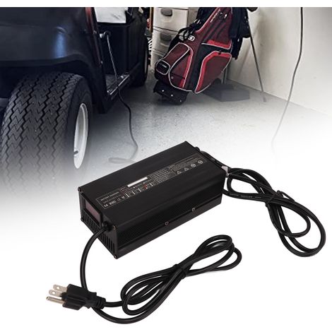 48V 5A Golfwagen-Ladegerät, US-Standard 110-120V, 3-poliger Rundstecker, Farbanzeige, kompatibel mit Ez-Go usw. (1/5)