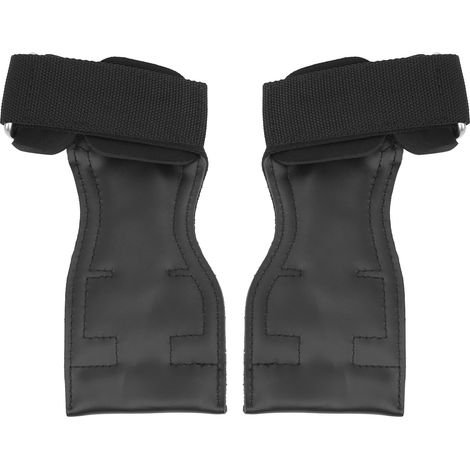 1 Paire de Gants d'Entraînement en Cuir Synthétique pour Tractions et Haltères, Protège-Mains et Poignets (1/5)