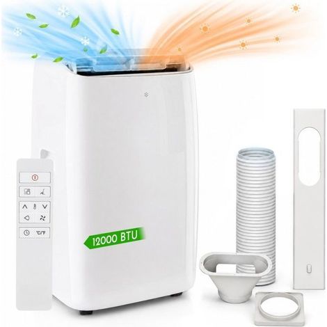 Climatiseur mobile réversible - SANG - 12 000 Btu (3,5 kW) - R290 - Monobloc - Réversible