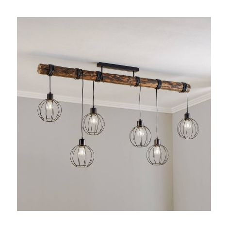 [NEUWERTIG] Britop Karou Deckenleuchte 6 Flammig Deckenlampe Lampe Pendelleuchte Pendellampe B-Ware