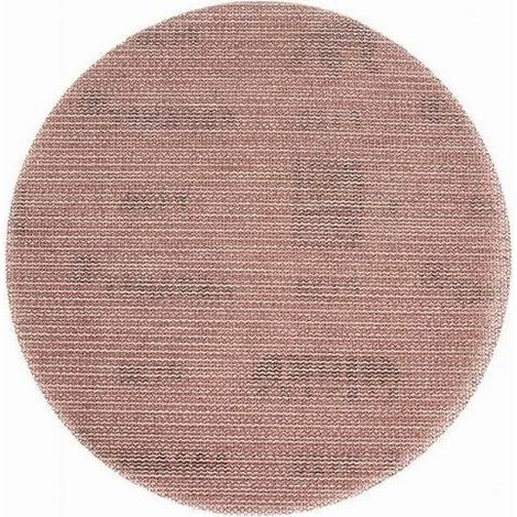 Mirka – Disque abrasif 125mm P80 – Boîte de 50 disques – Pour ponçage bois dur et métaux – Fixation auto-agrippante - 5423205080 (1/5)