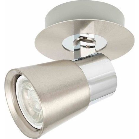 Projecteur GU10 IRIS nickel et chrome CR 43-135-01-002