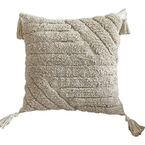 Pour canapé, lit, chambre et salon : housses de coussin polyvalentes. (1/4)