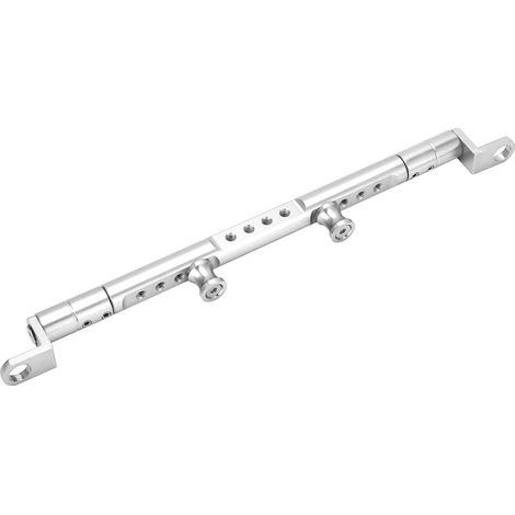 Porte-bagages d'extension multifonctionnel pour moto, en alliage d'aluminium, universel, pour haut-parleur et chronomètre, argent (1/5)