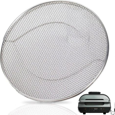 Ecran Anti-Eclaboussures - Pour Grill Intérieur Et Friteuse À Air Ninja Foodi FG550 BG500A DG551 - Acier Inoxydable 304 - 1 Pièce (1/5)