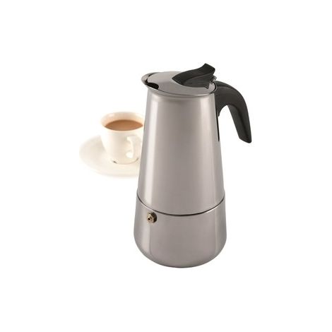 Domotti - Kafetiera Vella 300 ml : Acier inoxydable, cafetière