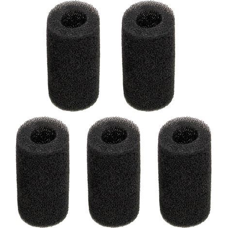 Lot de 5 rouleaux de mousse préfiltrante pour filtre d'aquarium, couvercle d'entrée d'air pour aquariums (1/4)