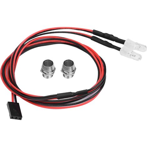 Stück 5 mm rote LEDs für 1/10 RC-Car, Scheinwerfer, Modellbauzubehör, Drift (Licht Nr. 12)
