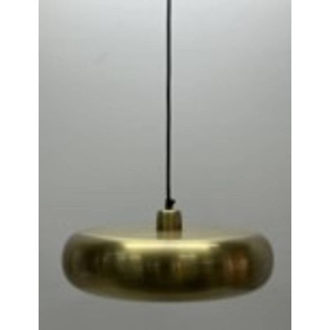Lampada a sospensione gena rotonda, diametro 39 cm, dorata - Atmosphera créateur d'intérieur (1/4)