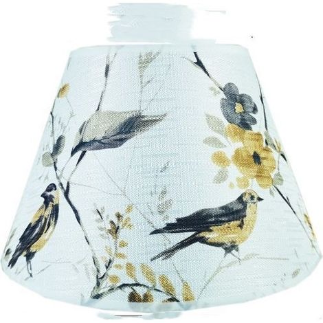 Abat-jour oiseau pour lampe de table, lampe à tambour, lampadaire d22cm (1/5)
