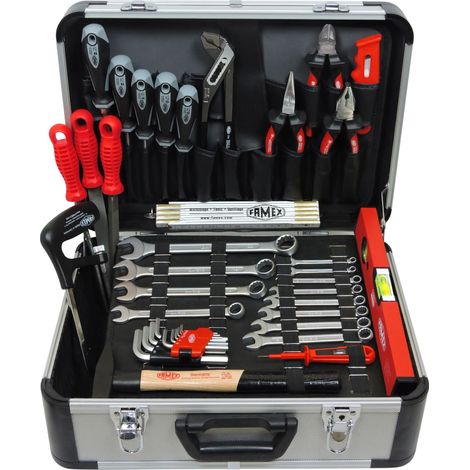 FAMEX Coffret d'outils, 48-pièces - PROFESSIONAL, 729-88 (1/5)