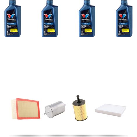 Kit tagliando 4 FILTRI e 4L OLIO compatibile con Vw Bora 2.3 v5 110kw dal 1998 (1/5)