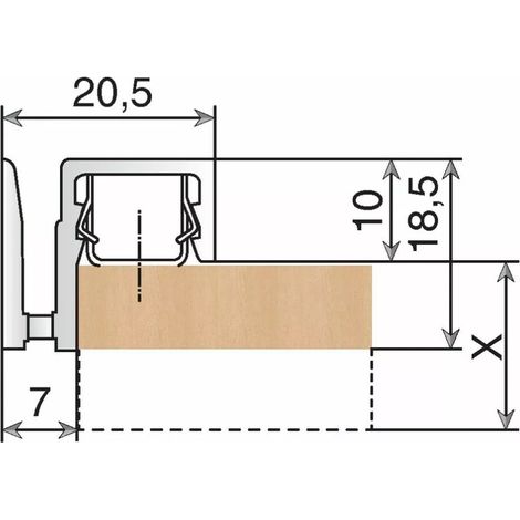 PROF.CR127 2,531 ALU INCOLORE
