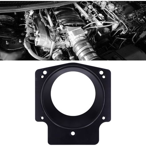 Support de collecteur d'admission 92 mm pour GM GEN III LS1 LS2 LS6 LSX LS4 (Noir) (1/5)