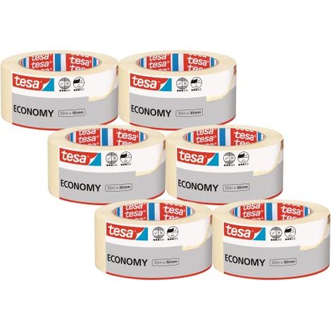 tesa UNIVERSAL 05288 Nastro di mascheratura per pittura Trasparente (L x L) 50 m x 50 mm 6 pz.
