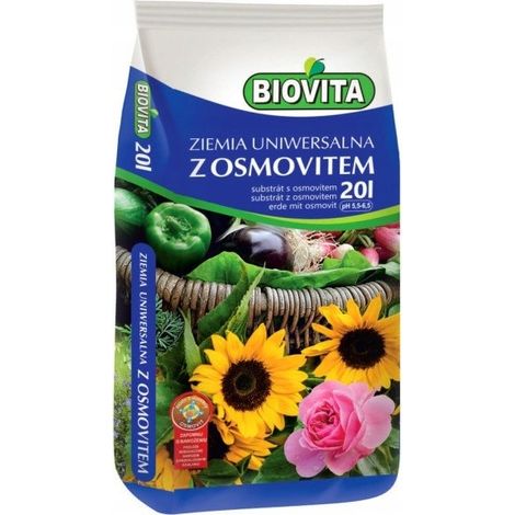 Terreau universel pour fleurs avec Osmovich 20L