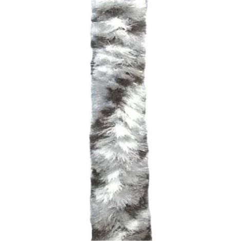 Arisol Rideau Chenille 120x220 Cm Gris Foncé Blackout Œillet 100% Polypropylène Recyclable