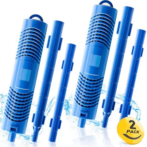 Spa-In-Filter-Mineralsticks, Teile für Whirlpool-Filterkartusche, hält 4 Monate, blau, 2 Stück