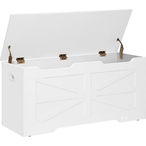 Banc de Rangement,à Chaussures,Rangement avec 2 Charnières Stable (1/5)