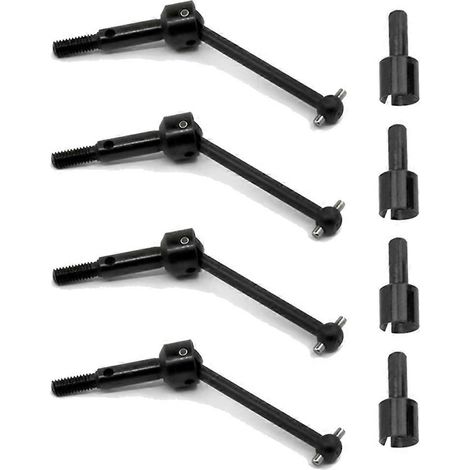 4 arbres de transmission universels CVD 39 mm avec coupelle de différentiel pour TT01 TT02 TA04 TT- (1/5)