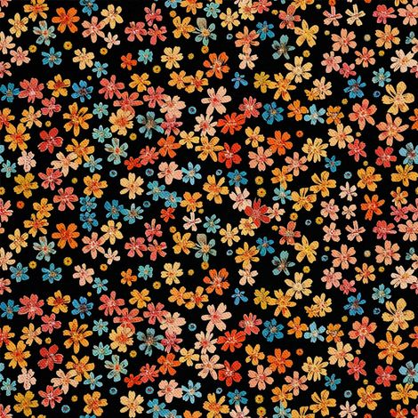 Outdoor dekostoffe oxford - Motiv Blumen I DX5149 (1/5)