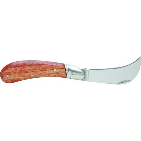 Cuchillo de electricista con 1 hoja de sierra inoxidable