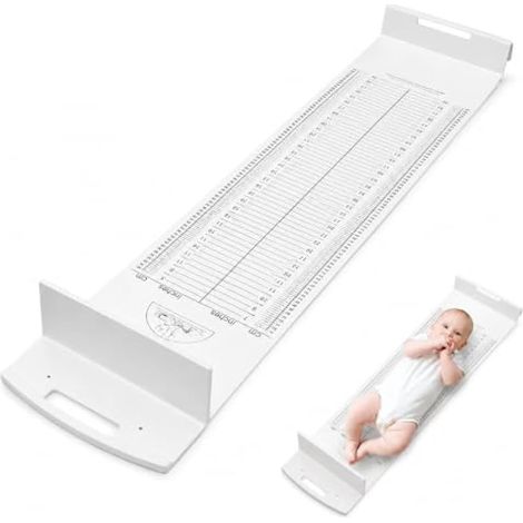Tapis de Mesure Pliable pour Bébés et Tout-Petits, Toise Enfant (1/5)