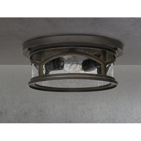 Elstead Marblehead - 2 leichte Unterputzmontage - Palladian Bronze Finish, E27 (1/5)