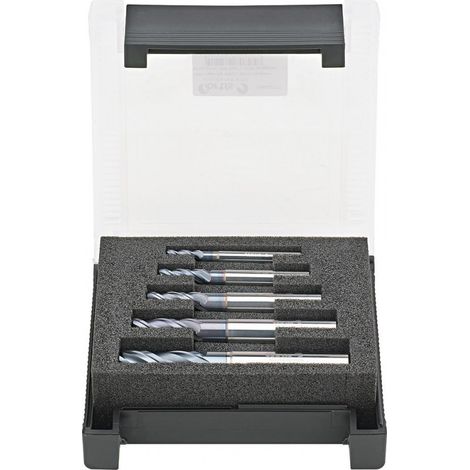 Fresa Sólido Carburo De Vhm Hpcsteel Fräserd6527Lhb 6-16Mm Shell + Fortis