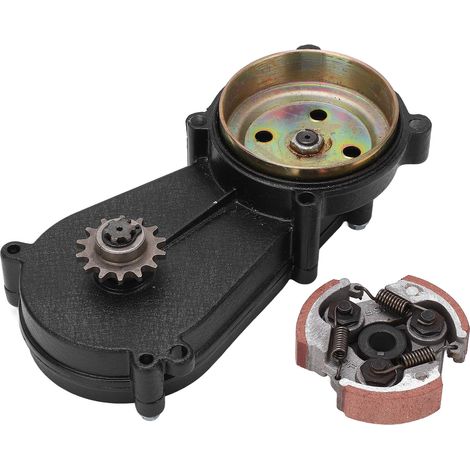 Kupplungstrommel 14T Glockengehäuse Getriebe mit Kupplung für 47ccm 49ccm Mini Pocket Quad Dirt Bike ATV (1/5)