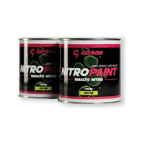 GELSON NITRO PAINT-SMALTO NITRO NERO OPACO 750 ML