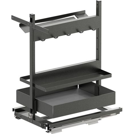 VS SUB Larder Flex Essentio Clean Unterschrank Auszug Set KB 400mm, lava (1/2)